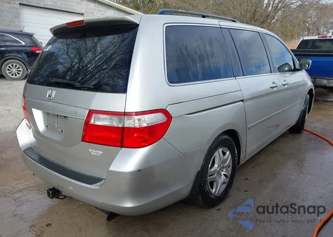 2007 Honda Odyssey Ex-L z USA, uszkodzony, nr VIN 5FNRL38777B094052